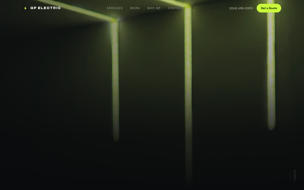 GP Electric website